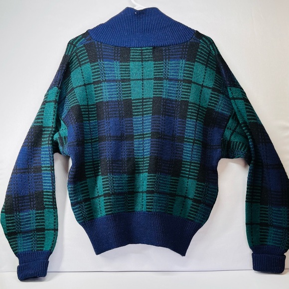 Vintage Outback Red Blue and Green Knit Sweater - Picture 3 of 5